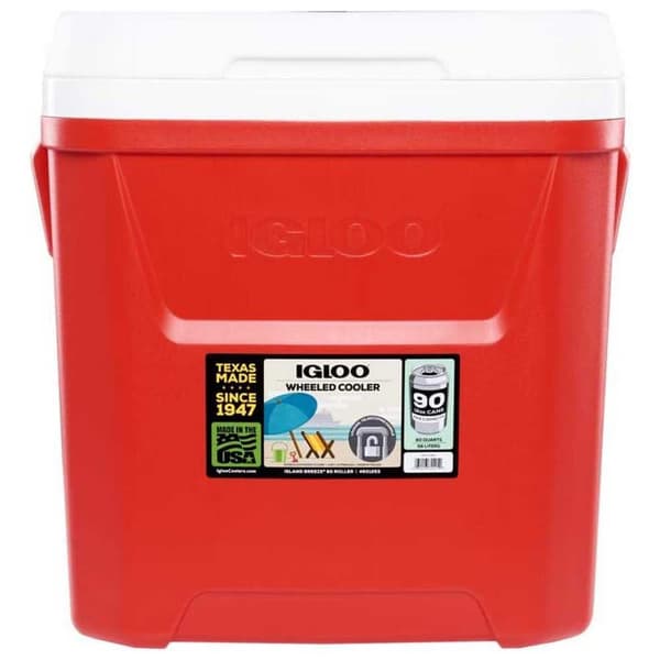 Igloo Coolers Pyörillä Varustettu Jäykkä Kannettava Jäähdytin Laguna 57l Kirkas 50 x 40 x 51 cm