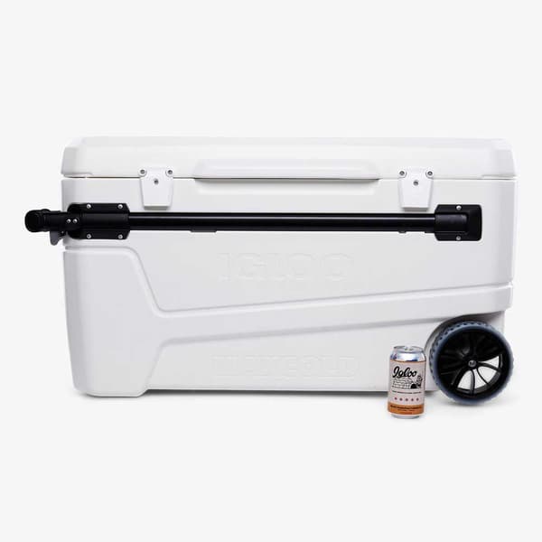 Igloo Coolers Pyörällinen Jäykkä Kannettava Jäähdytin Sunset Glide 104l Kirkas