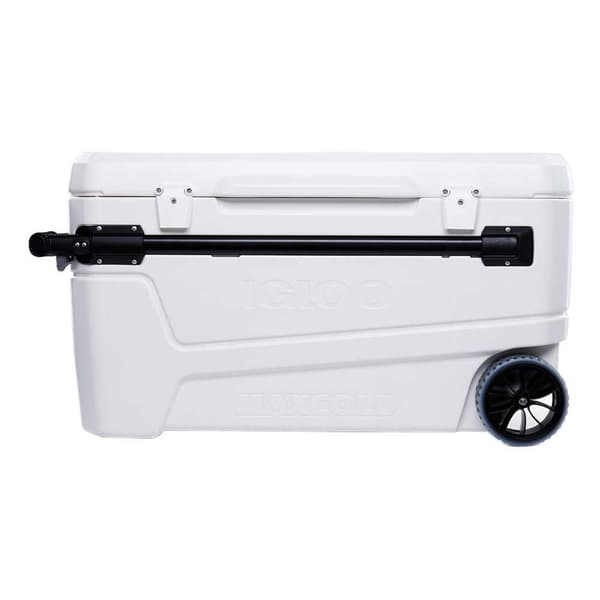 Igloo Coolers Pyörällinen Jäykkä Kannettava Jäähdytin Sunset Glide 104l Kirkas
