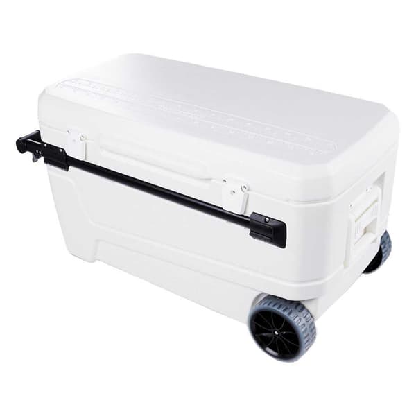 Igloo Coolers Pyörällinen Jäykkä Kannettava Jäähdytin Sunset Glide 104l Kirkas