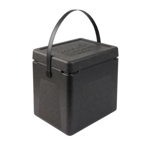 Isolerad shoppingbehållare 20 L Rosa knapp - Termo Future Box