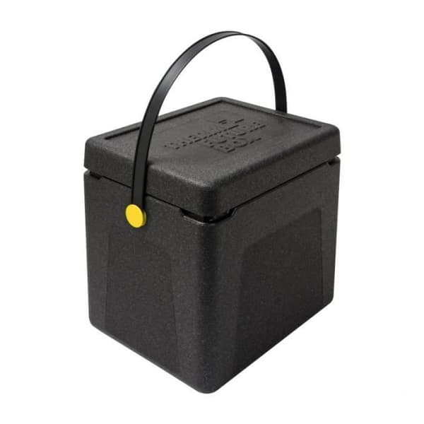 Isolerad behållare Gul knapp Shopping 20L - Termo Future Box