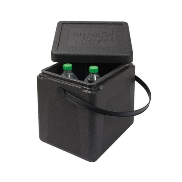 Isolerad shoppingbehållare 20 L Orange knapp - Termo Future Box