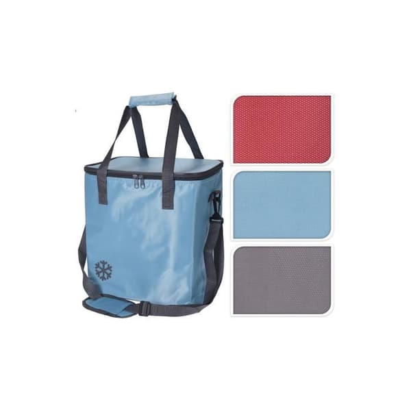 Isolert kylväska - GENERISK - 18 L - Justerbar axelrem - 29x31x21cm - Assorterande färger