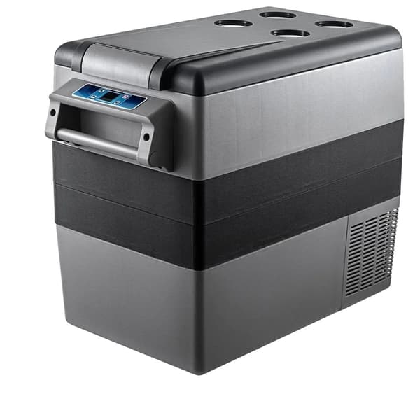 Kannettava autojäähdytin, 35L-50L kapasiteetti, energiatehokas jäähdytys,55L