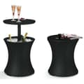 Miniatyrbild 3 av 4: Kylare - Keter - Coolbar Pacific - 2-i-1 - Elegant rottinglook - Svart