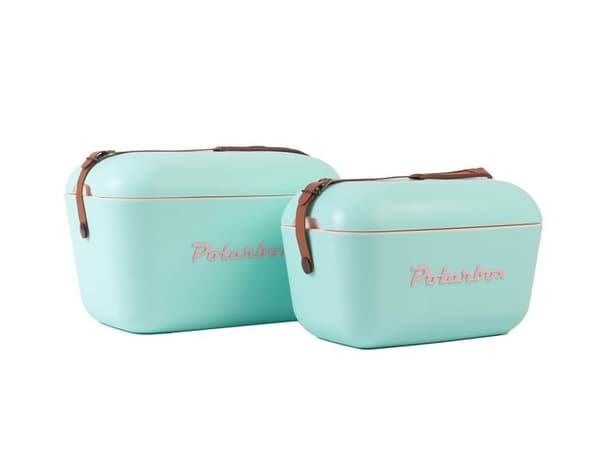 Polarbox Retro Vintage Portabel kylare grön 20 l