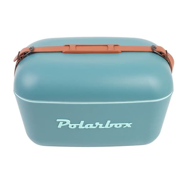 Kylbox - POLARBOX - 12L - Marinblå - Isolering i polypropen - Justerbart läderhandtag