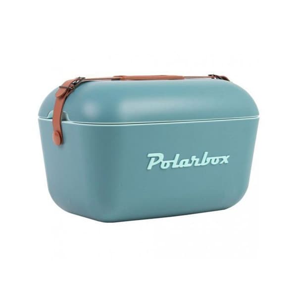 Kylbox - POLARBOX - 12L - Marinblå - Isolering i polypropen - Justerbart läderhandtag