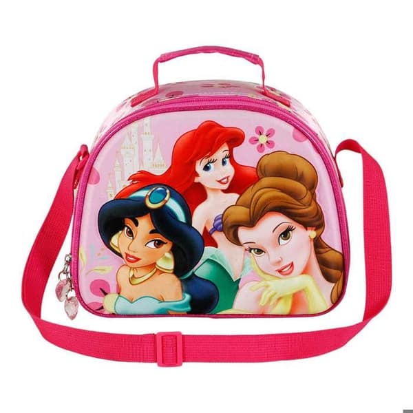 Sac Repas 3D - Disney Prinsessor Disney Palats - Rosa - One Size