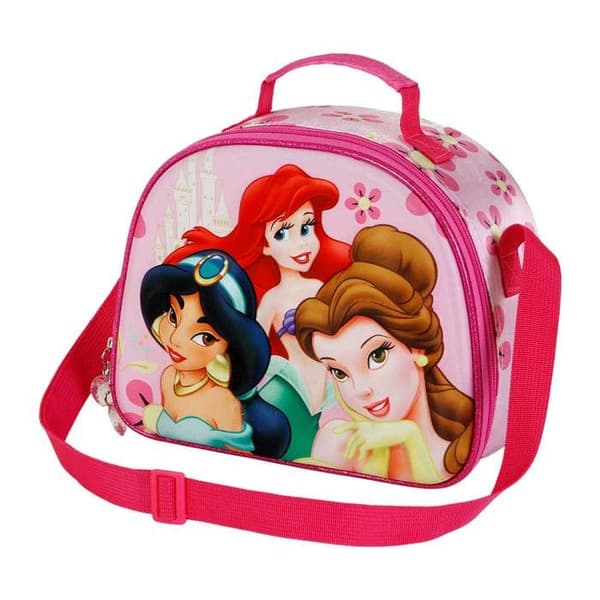 Sac Repas 3D - Disney Prinsessor Disney Palats - Rosa - One Size
