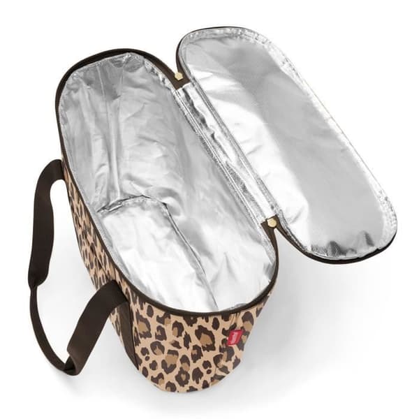 Isolerad väska - REISENTHEL - Thermoshopper - 38 cm - Färg leo macchiato - Aluminiumfoder