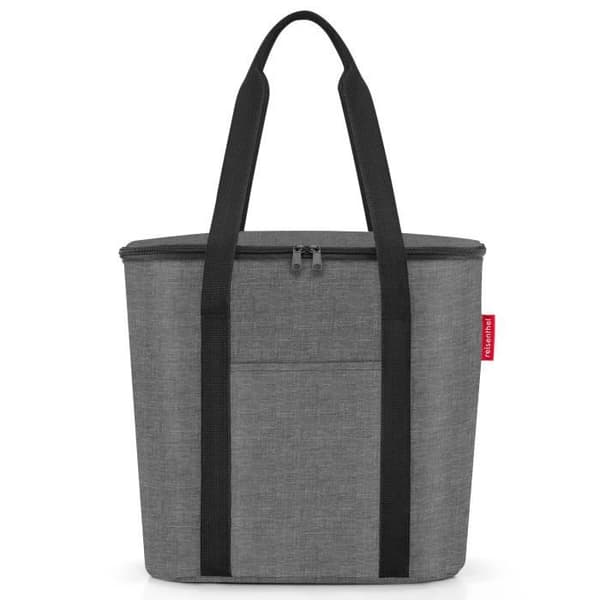 Kylväska - REISENTHEL - Thermoshopper - 38 cm - Twist silver - Termofoder av aluminium