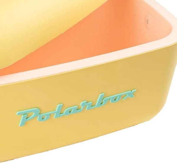Glacière Yellow - Cyan Pop Polarbox 12L