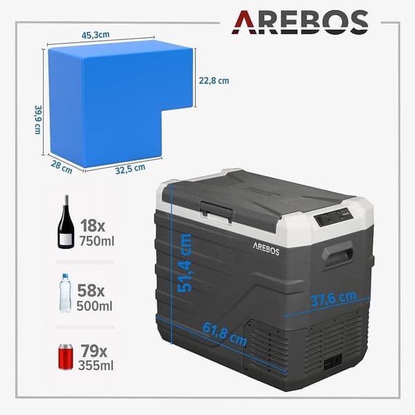 Kompressor køleboks 43 L