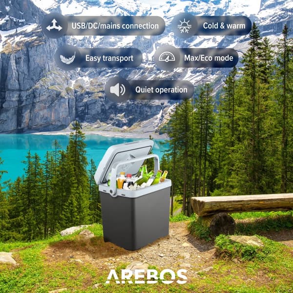Elektrisk køleboks 25L