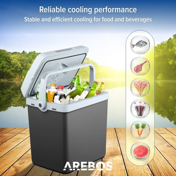 Elektrisk køleboks 25L