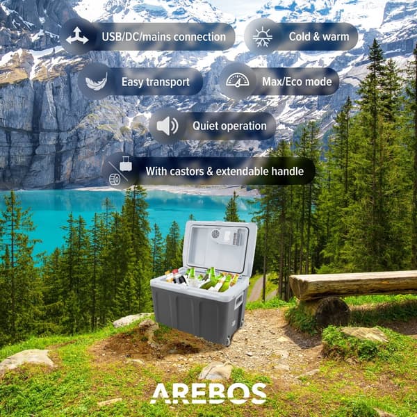 Elektrisk køleboks 40L