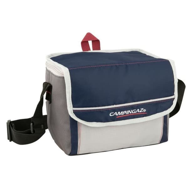 Soft Cooler - CAMPINGAZ - Fold'n Cool™ - 5 L - Mörkblå - PE-skumisolering Blå, Grå