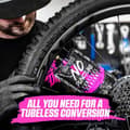 Miniatyrbild 2 av 6: Tubeless installationssats - Muc-Off - Ultimate - 30 mm x 10 m - Svart/Rosa/Gul - Tillbehör ingår