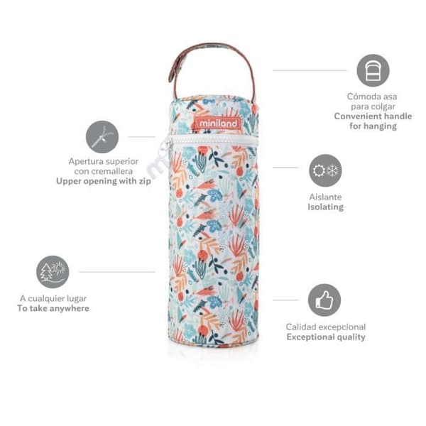 Isolerad väska - Thermibag - Medelhav - 350ml - Ytterligare isolering - Baby