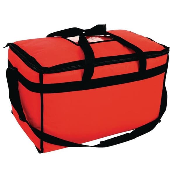Kylväska - Vogue - Stor pizzapåse - 355 x 580 x 380 mm - Polyester - Grå färg
