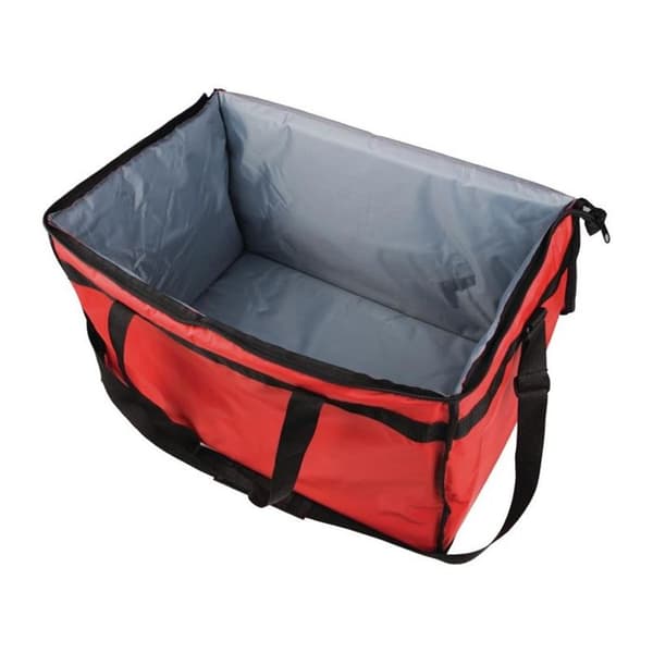 Kylväska - Vogue - Stor pizzapåse - 355 x 580 x 380 mm - Polyester - Grå färg
