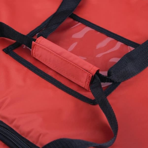 Kylväska - Vogue - Stor pizzapåse - 355 x 580 x 380 mm - Polyester - Grå färg