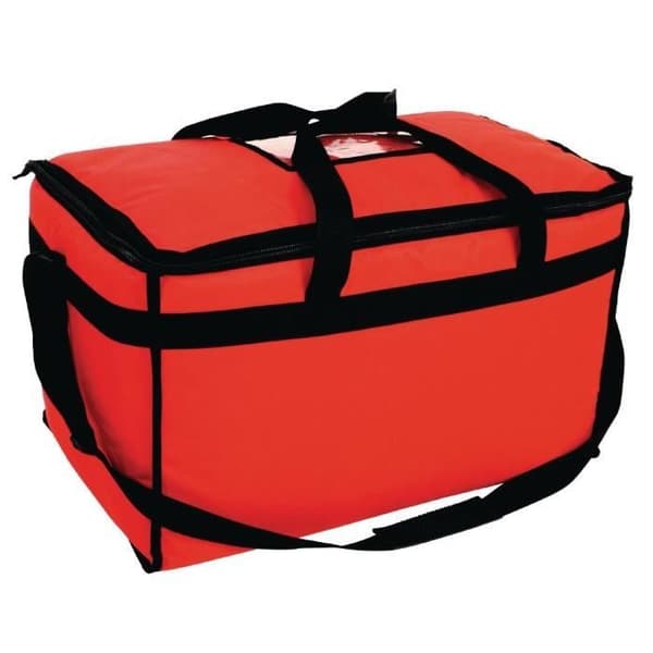 Kylväska - Vogue - Stor pizzapåse - 355 x 580 x 380 mm - Polyester - Grå färg