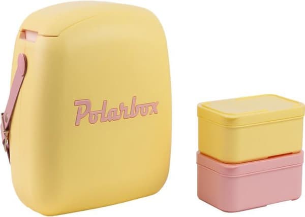Bilkylare bil - bilkylare motorcykel - bilkylare båt Polarbox - 9350 - Lunchboxkylare 6L Blå Pop (Gul Pop)