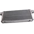 Miniatyrbild 2 av 2: Turbo Intercooler, 600x300x76 mm, Rör- och Flänsdesign,Silver