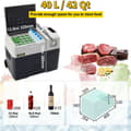 Miniatyrbillede 2 af 2: Bærbar bilkøleskab, 32/42/53 liters opbevaring, digital kontrolpanel,42 kvart 40 liter