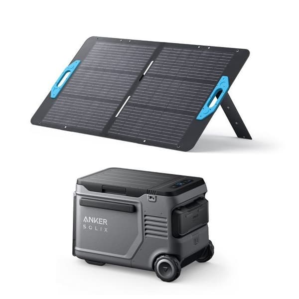 KIT Bärbar kylbox Anker Solix EverFrost2 23L med solpanel 100W