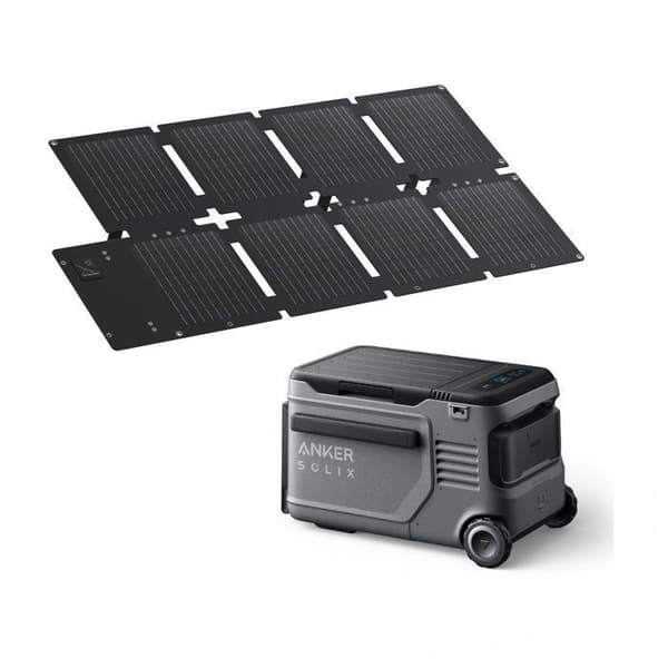 KIT Bärbar kylbox Anker Solix EverFrost2 23L med solpanel 60W