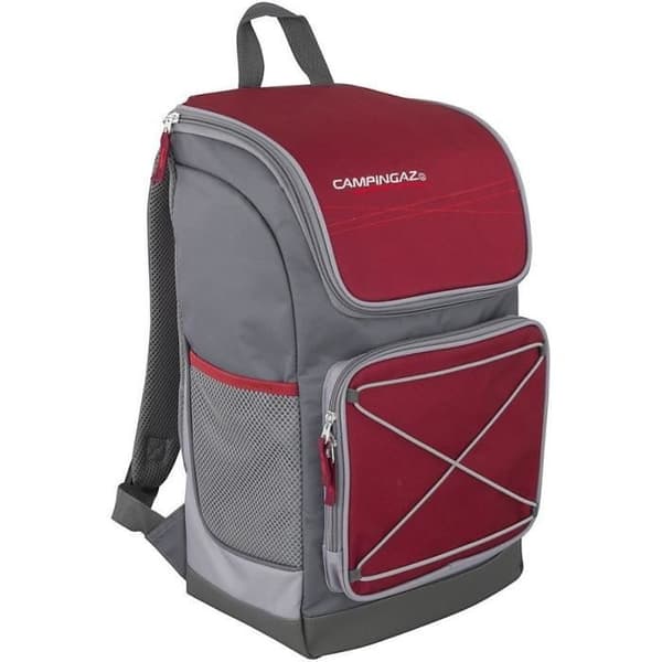CAMPINGAZ Coolbag Isolerad Ryggsäck - 30L - Picknick - Grå/Röd