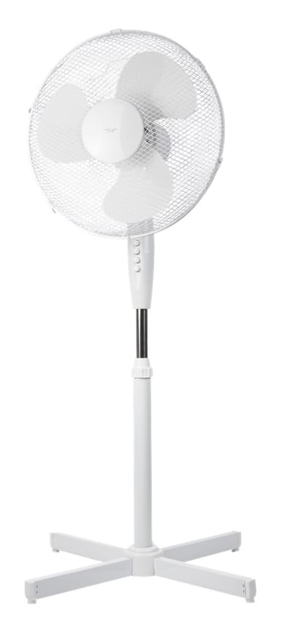 NORDIC HOME Golvfläkt, 410mm, tre hastighetsinställningar, 50W