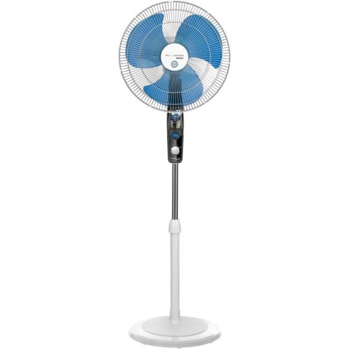 ROWENTA VU4210F0 Pedestalventilator 40 cm - 60 watt - 3 hastigheder - Oscillerende - Luftgennemstrømning: 55 m³ / h - Anti-myg-funktion