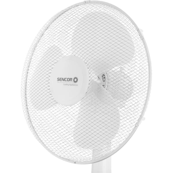 SENCOR Gulvvifte 40 cm diameter. Justerbar høyde
