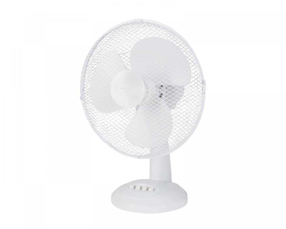 Skrivbordsfläkt 310mm Vit