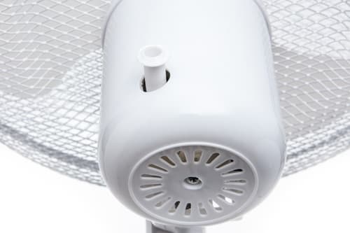 Adler AD 7305 stor golvfläkt, 90W, 40 cm, Vit