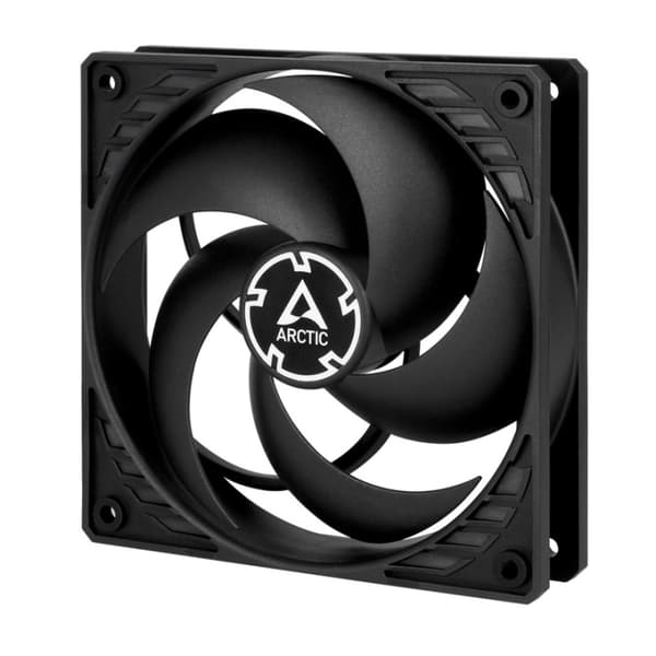 Arctic P12 PWM PST CO Vifte 12 cm svart Sort