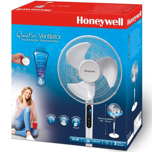 Honeywell Golvfläkt Quiet Oscilating  HSF600WE4