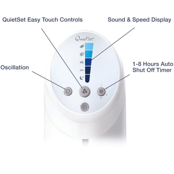 Honeywell Tornfläkt Quiet Oscilating  HY