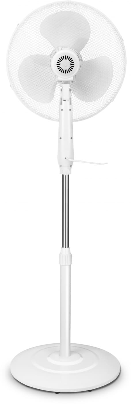 Lattiatuuletin, 40 cm, matala äänitaso, 3 nopeutta, pyöreä jalka