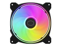 Cooler Master MasterFan MF140 HALO² Fläkt 1-pack Svart 140 mm