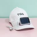 Miniatyrbild 7 av 11: Sommar Solskydd hatt Sol Keps Fläkt basebollkeps - Rosa