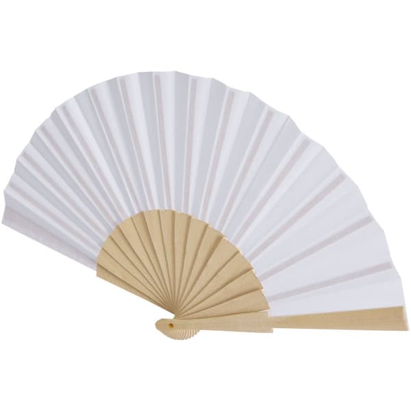 Manuela Handheld Fan White One Size