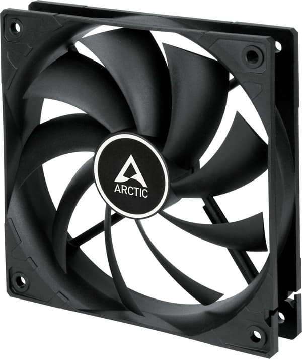 Arctic Cooling Arctic F12 PWM PST-vifte, 120 mm, svart