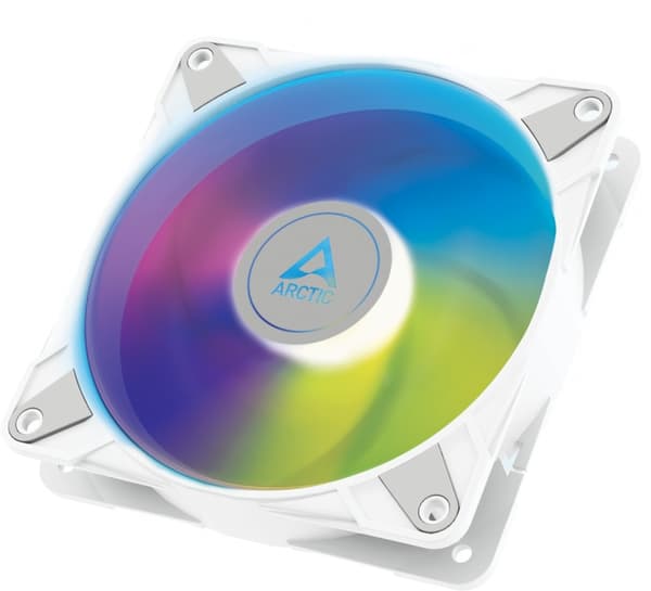 Arctic Cooling Arctic P12 PWM PST A-RGB 0dB-vifte, 120 mm, hvit