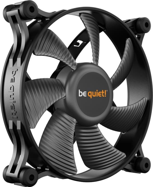Be Quiet! Shadow Wings 2 PWM-vifte, 120 mm, svart Sort